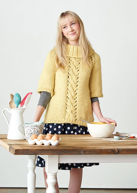 Quick Cabled Sweater