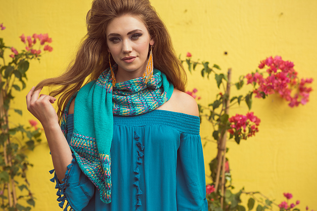Commelina Scarf