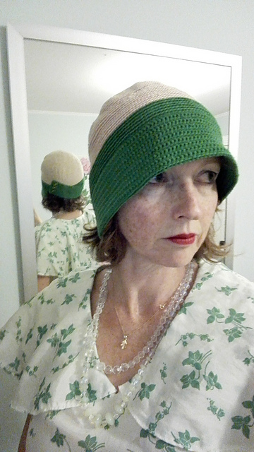 A Crochet Sports Cap