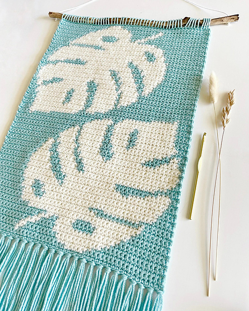 Monstera Leaf Wall Hanging
