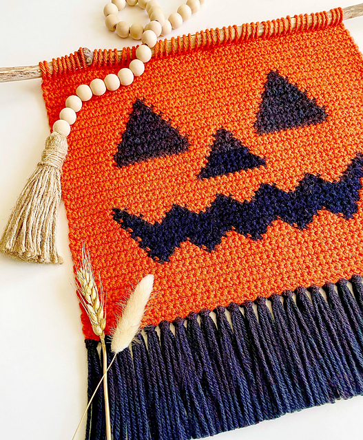 The Pleasant Pumpkin Wall Hanging