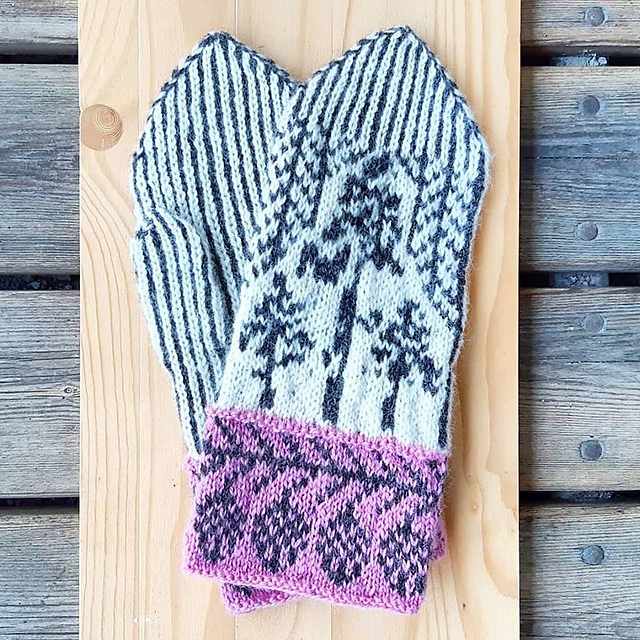 Pine Mittens