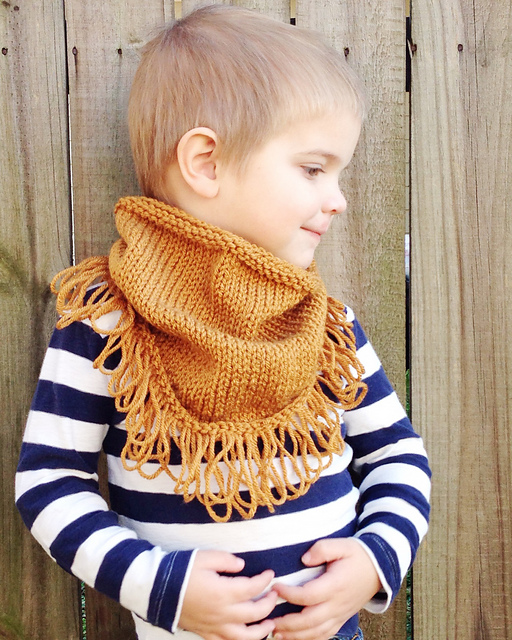 Bandana Fringe Scarf