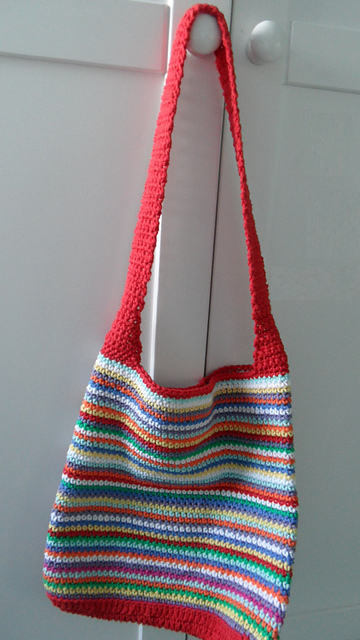 Stripy Shoulder Bag