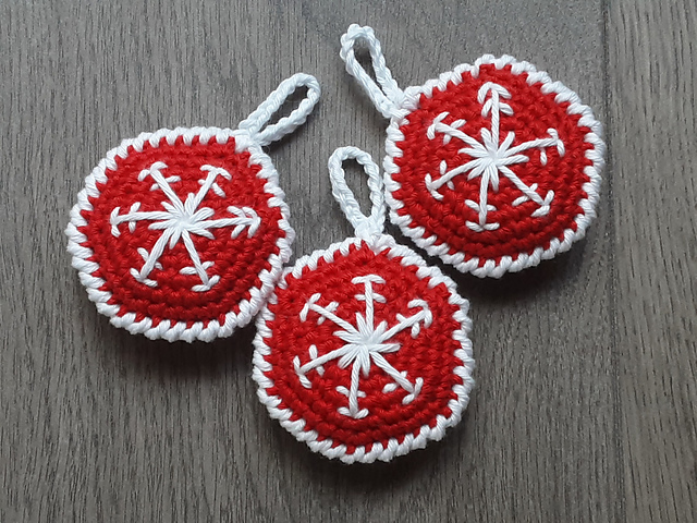 Snowflake Christmas Ornament