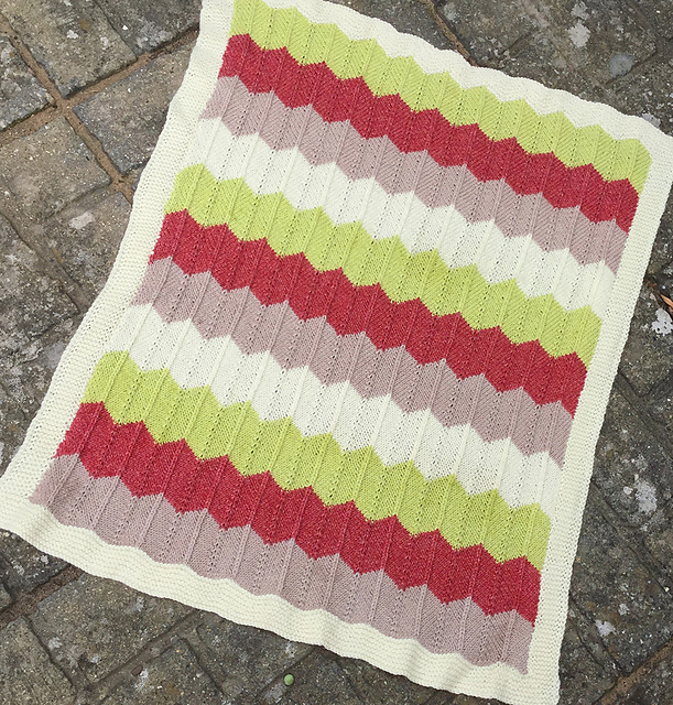 Chevron Baby Blanket