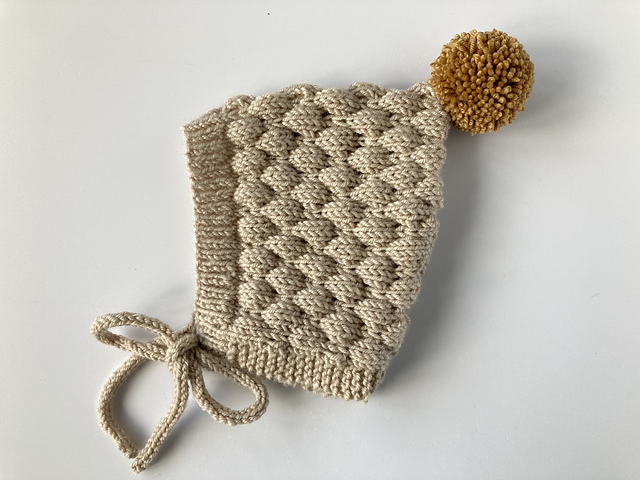 Bubble Stitch Pixie Hat