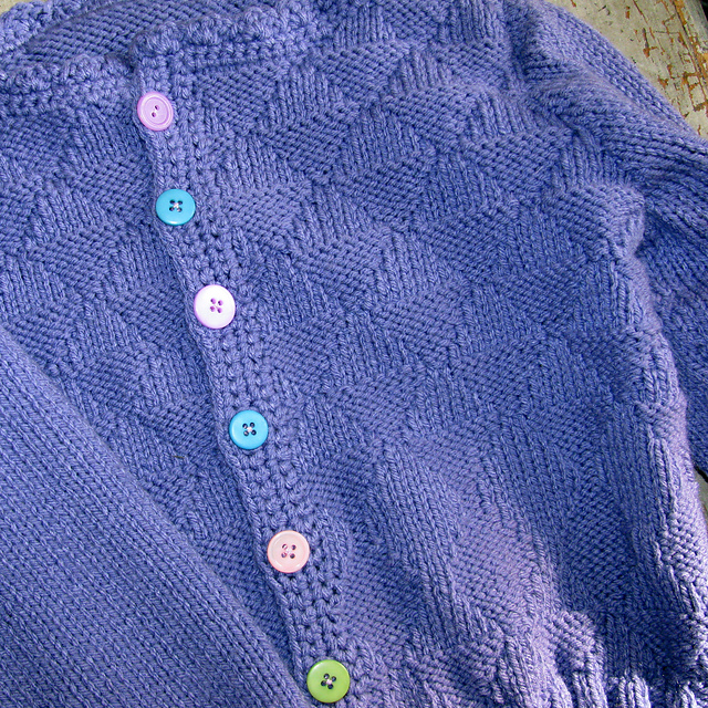 Girl's Cardigan Sweater #400