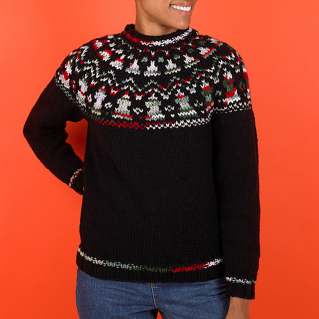 Yuletide Yoke Sweater