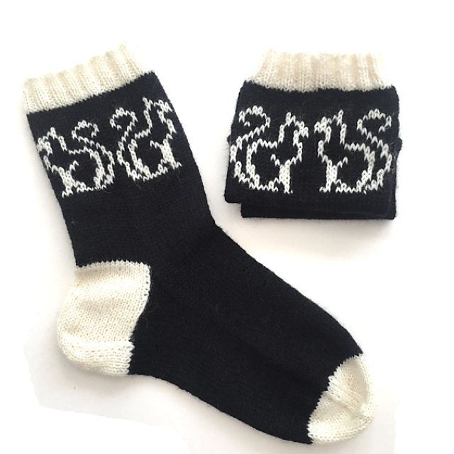 Kissing Kitties Socks