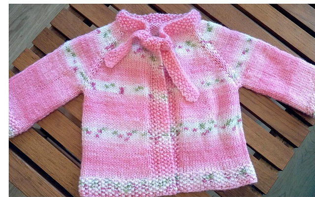 Rosebud Tied Cardi