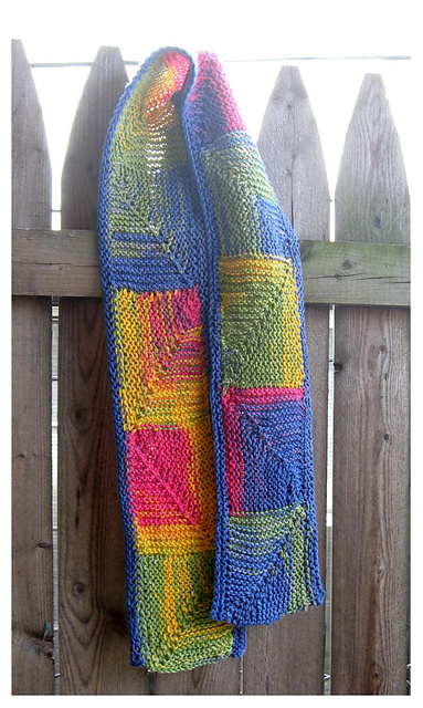 Semaphore Summer Scarf