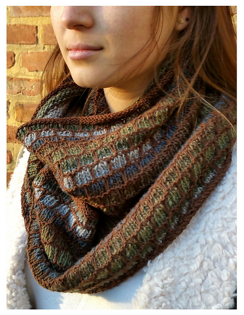 Mosaic Infinity Scarf