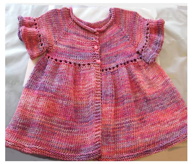 Sparkly Flouncy Baby Cardi