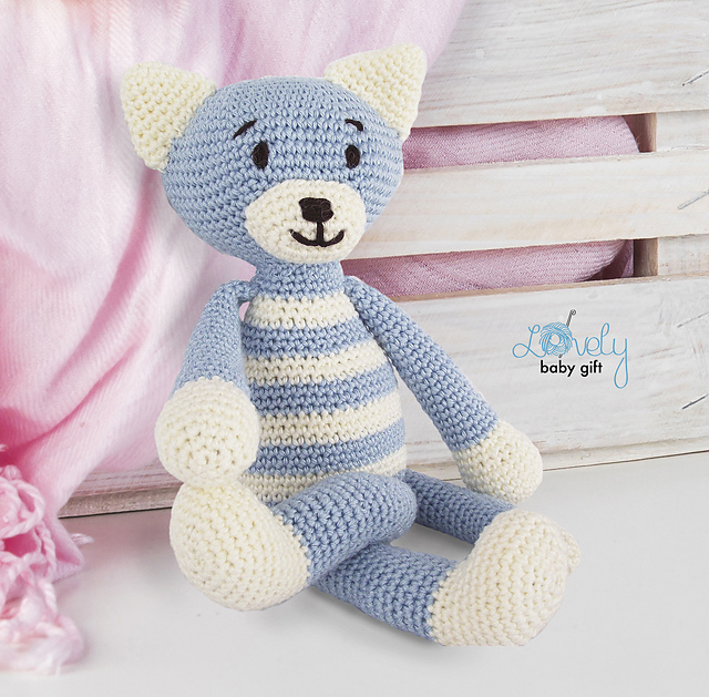Stuffed Amigurumi Cat