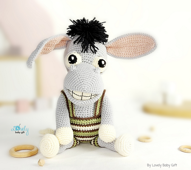 Donkey Amigurumi Animal
