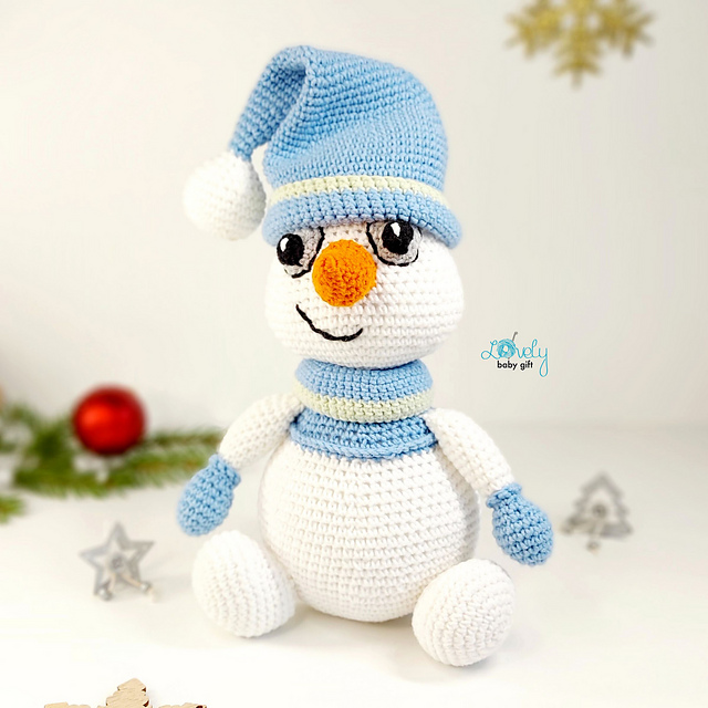Amigurumi Snowman