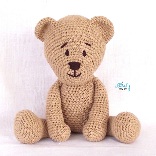 Amigurumi Teddy Bear in overalls — foto 2