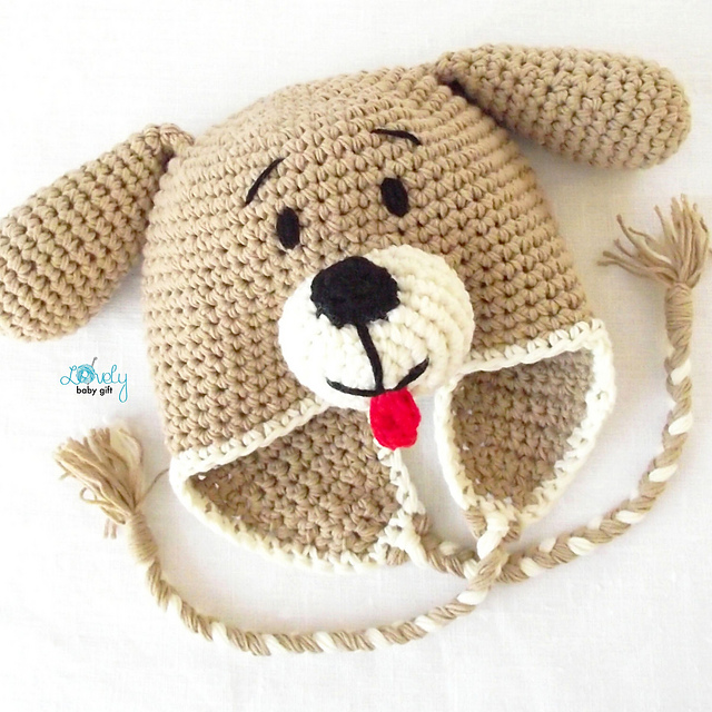 Puppy Dog Earflap Hat
