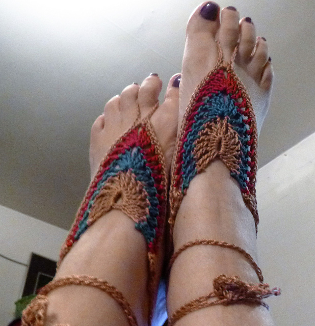 Arrowhead Barefoot Sandals