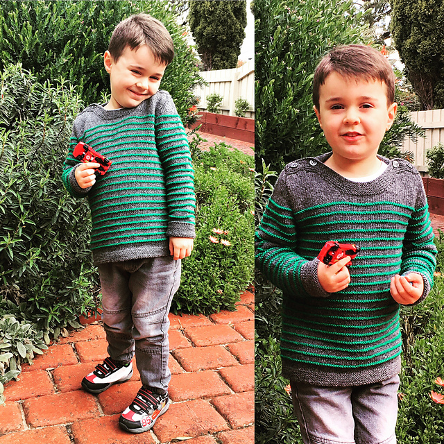 Garter Ridge Sweater