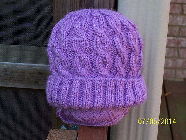 Kathy's Cabled Hat