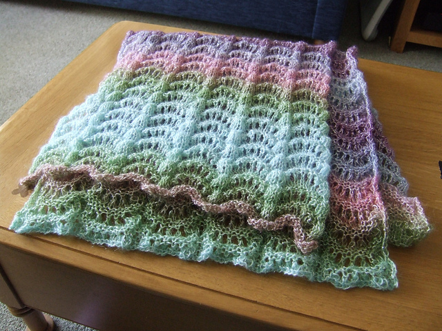 Lacy Lines Wrap
