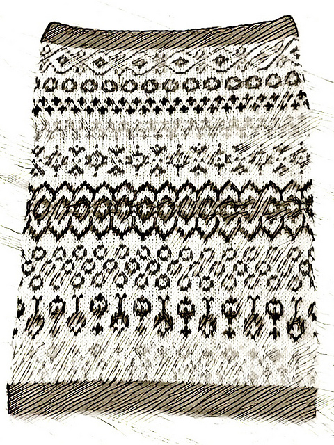 DIY Colorwork Cowl