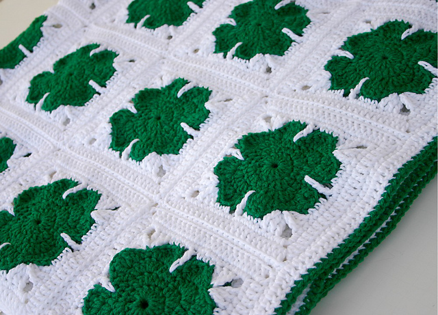 Shamrock Afghan