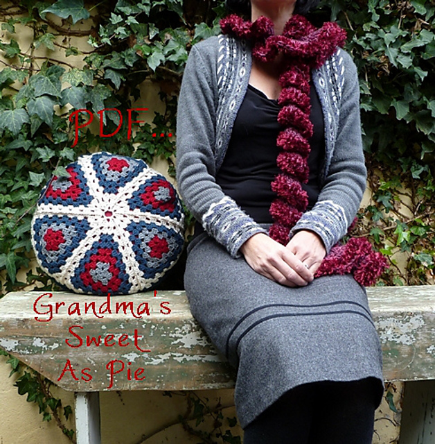 Grandma's Sweet As Pie Cushion