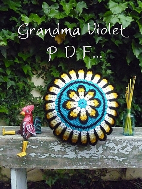 Grandma Violet Cushion