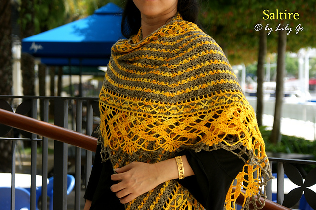 Ravelry: Saltire pattern by Lily Go