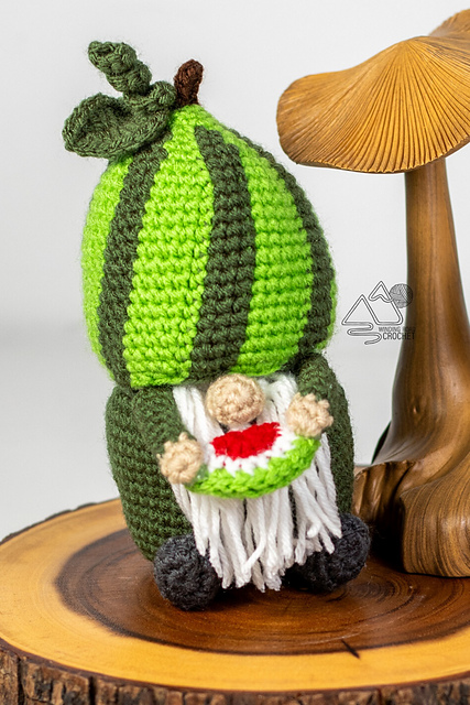 Watermelon Summer Gnome