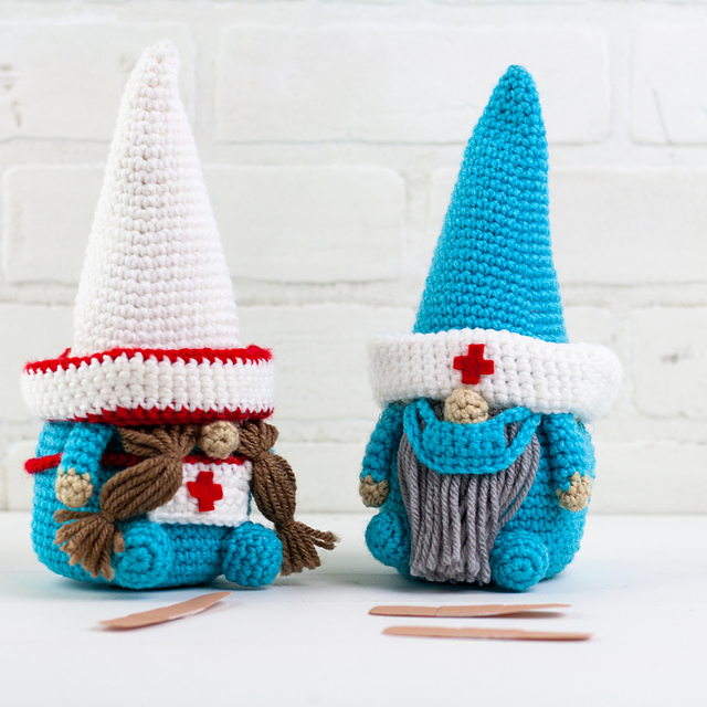 Nurse and Doctor Gnome