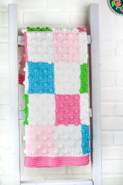 Millie Bobble Baby Blanket