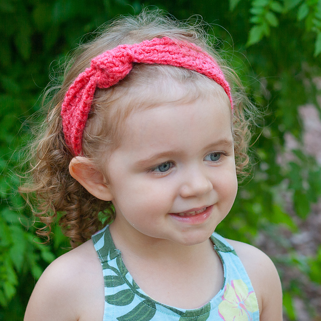 Quick Knotted Headband