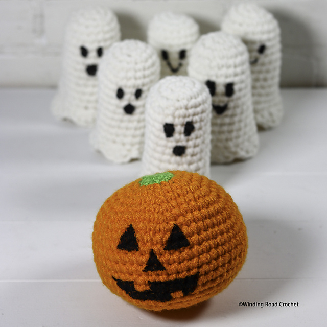 Ravelry: Halloween Bowling Set pattern by Lindsey Dale