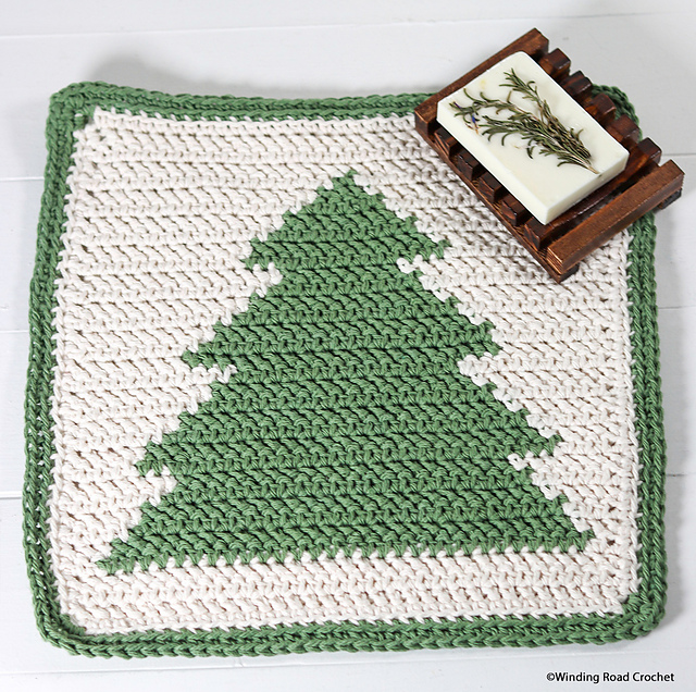 Evergreen Washcloth