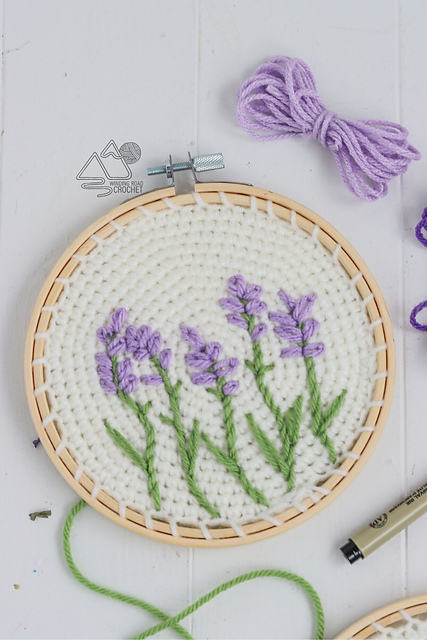 Lavender Wall Hanging