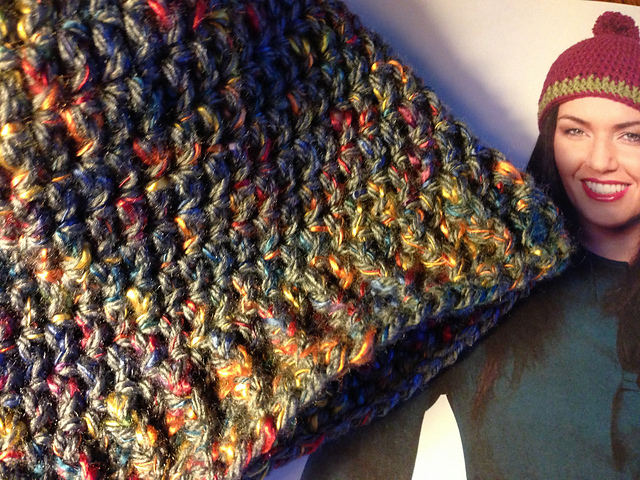 Beanie with pom-pom