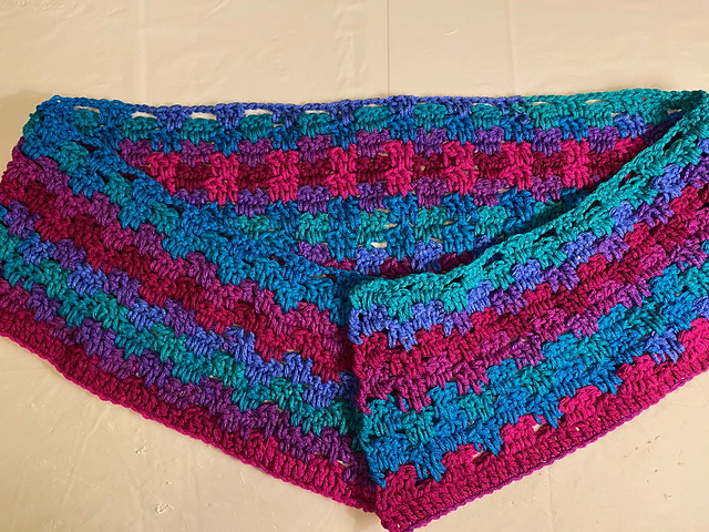 The Polo Striped  Shawl