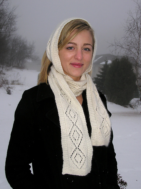 Cashmere scarf/headband