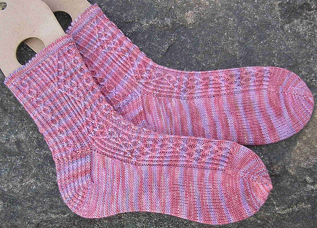 Window Pane Socks