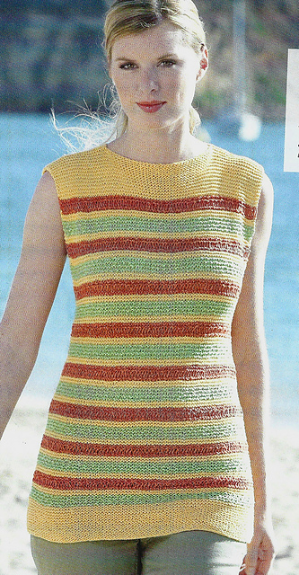 # 31 Pull long rayé