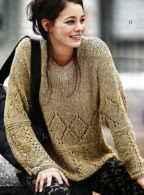 # 11 Sweater in lime green