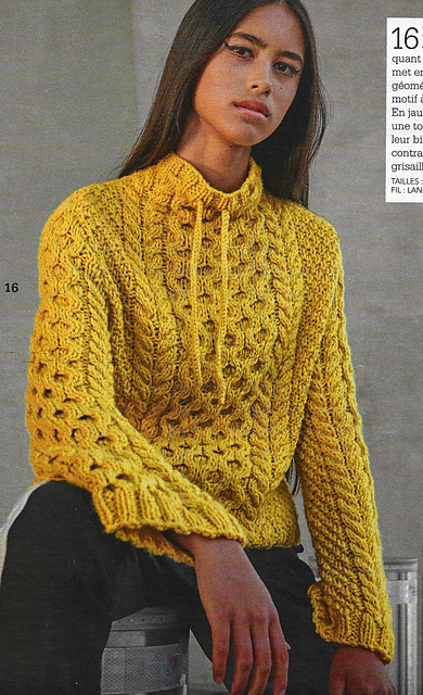 # 16 Pull avec col montant