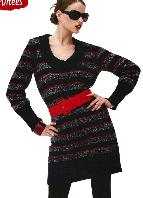 # 38 Robe rayée