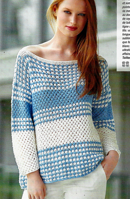 # 08 Pull encolure bateau