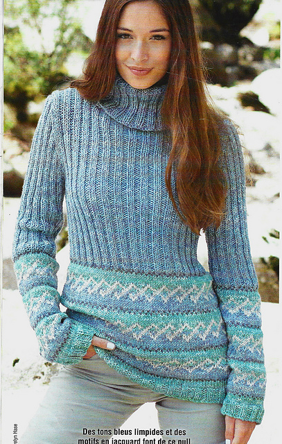 # 14 Pull jacquard