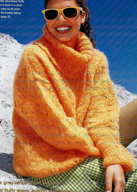 # 15 Ajouré Sweater in Orange